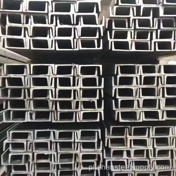 Mild Steel U-Kannel Profil Stalowe stalowe kanały stalowe